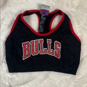 chicago bulls sports bra